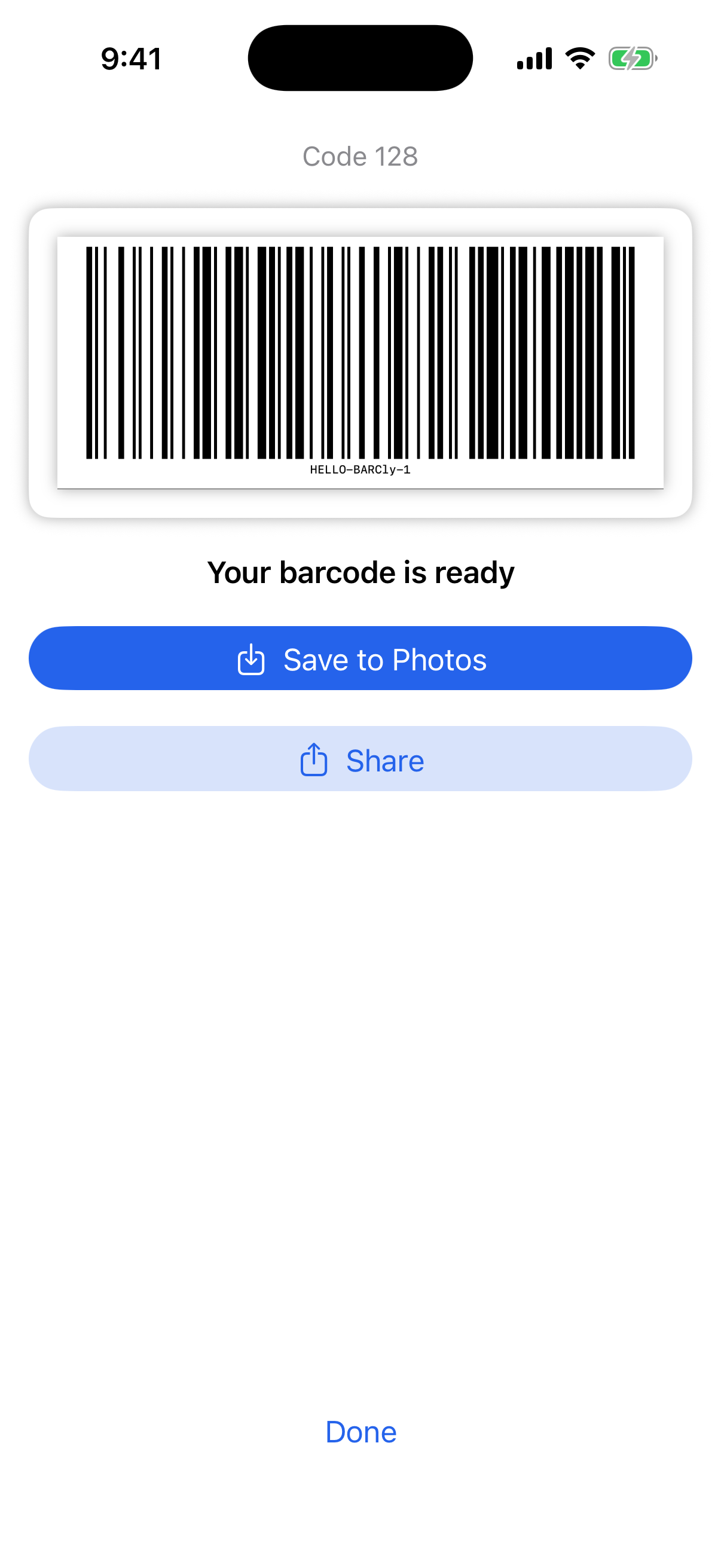 Barcly screenshot