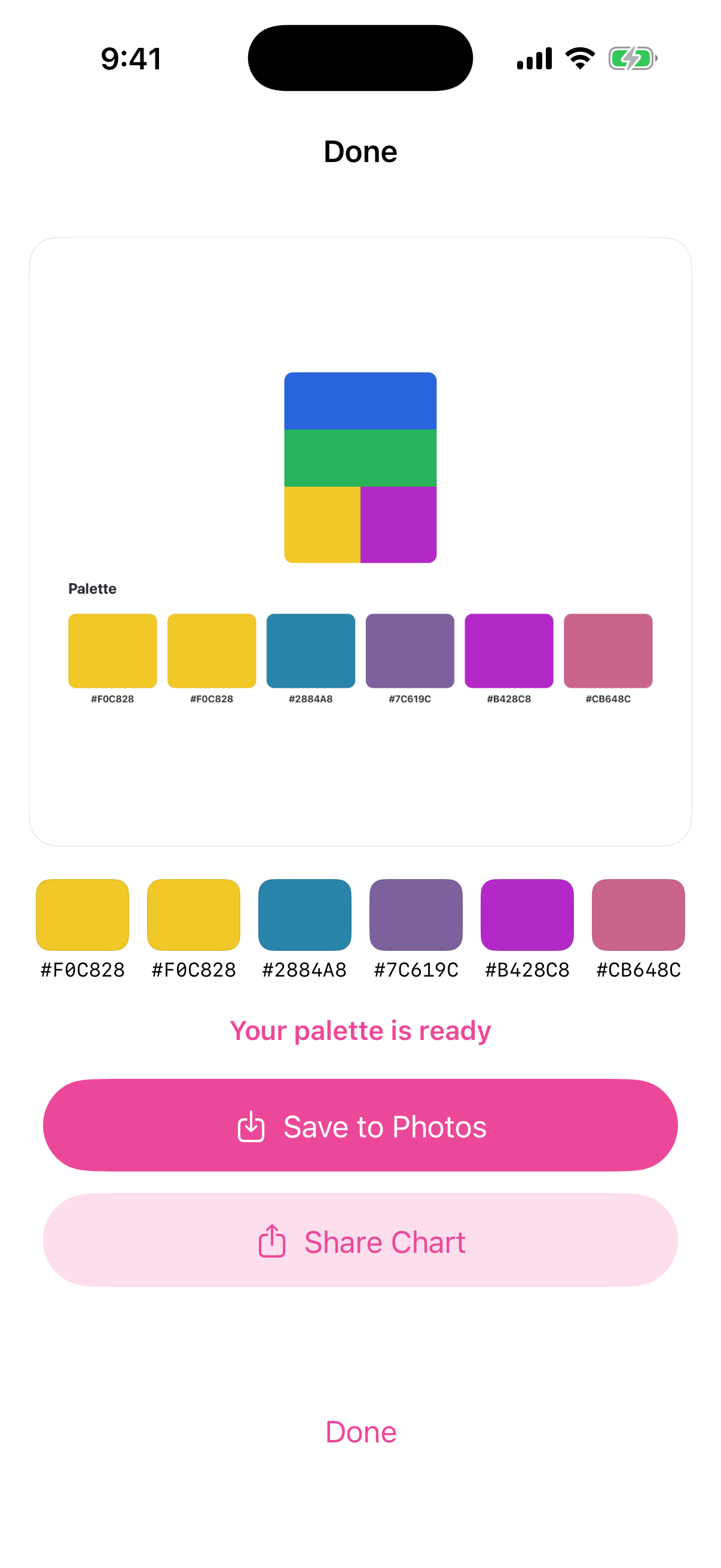Paletly screenshot