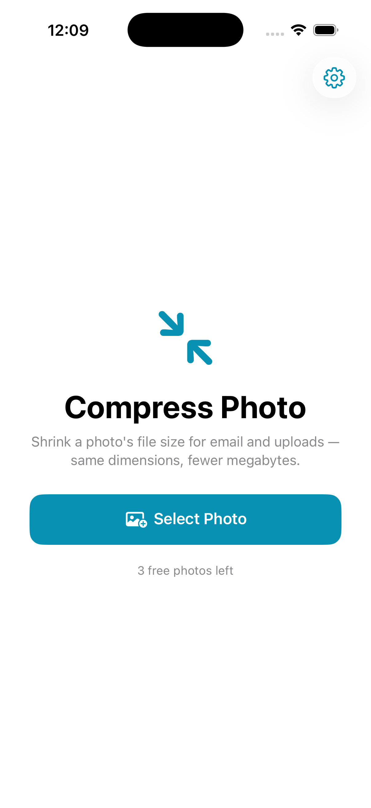 Compress Photo screenshot