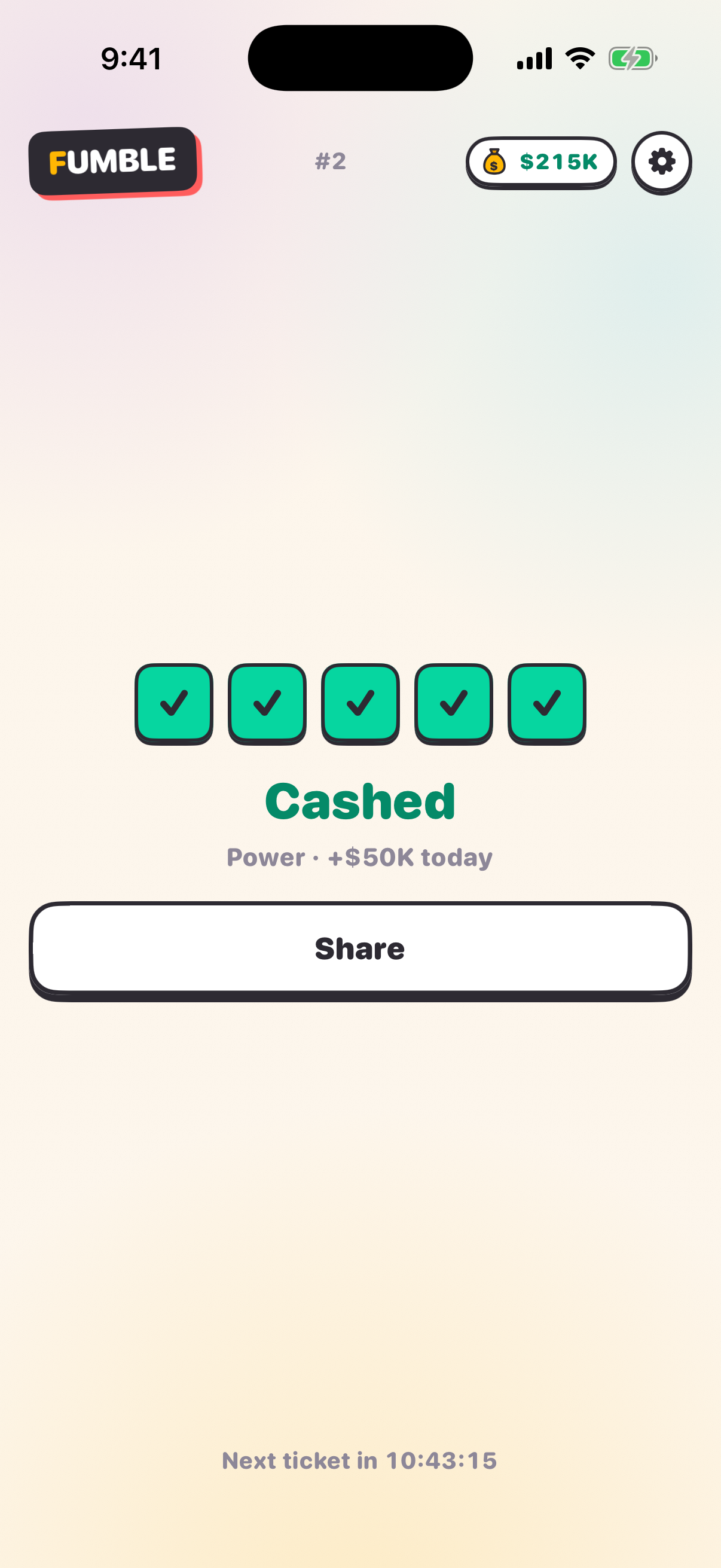 Fumble Daily screenshot
