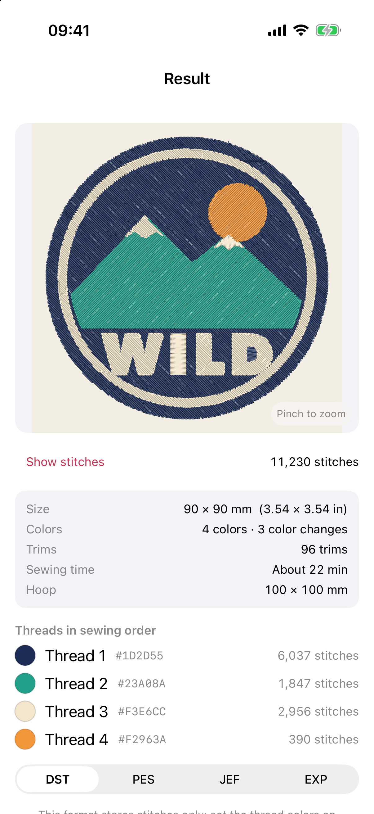 Embroidly screenshot