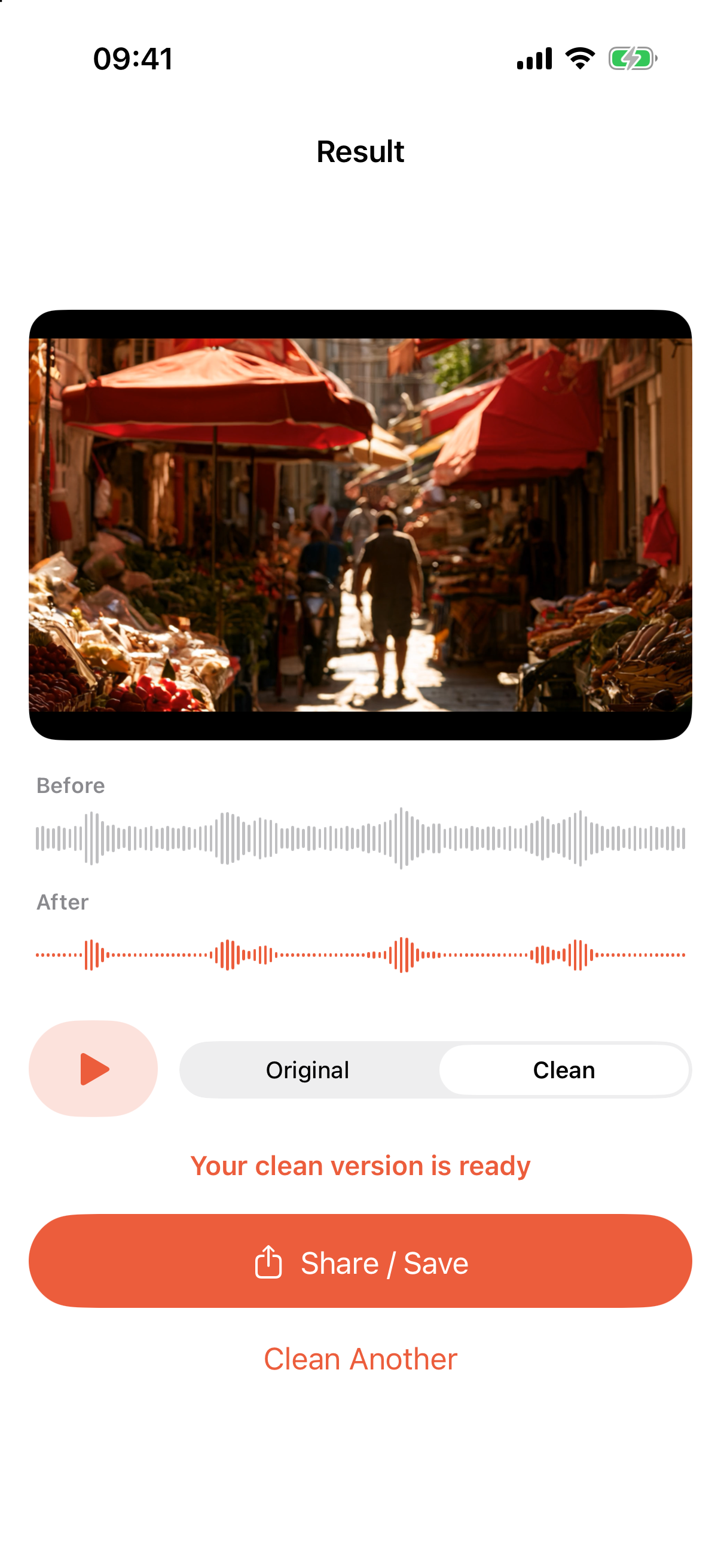 Denoisely screenshot