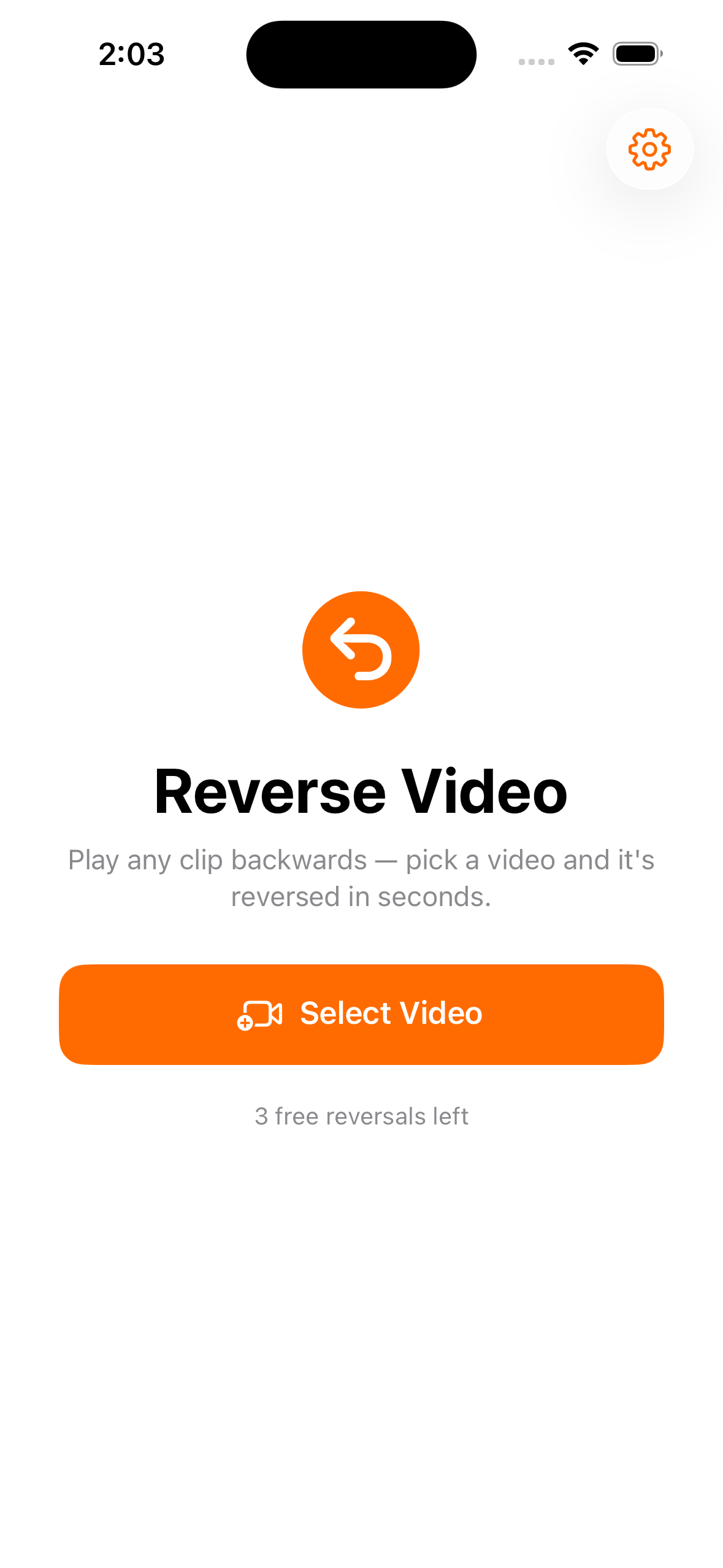 Rewindo screenshot