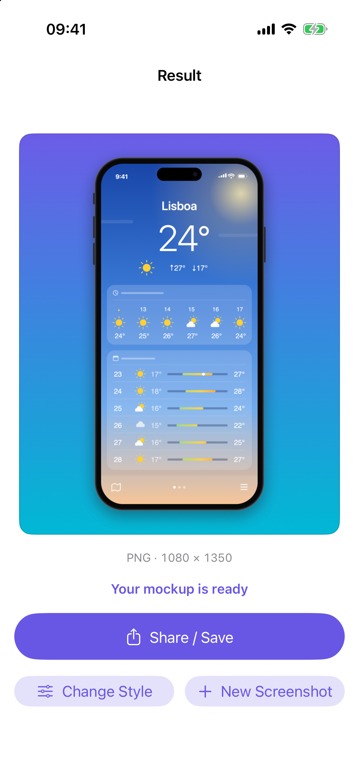 Bezelly screenshot
