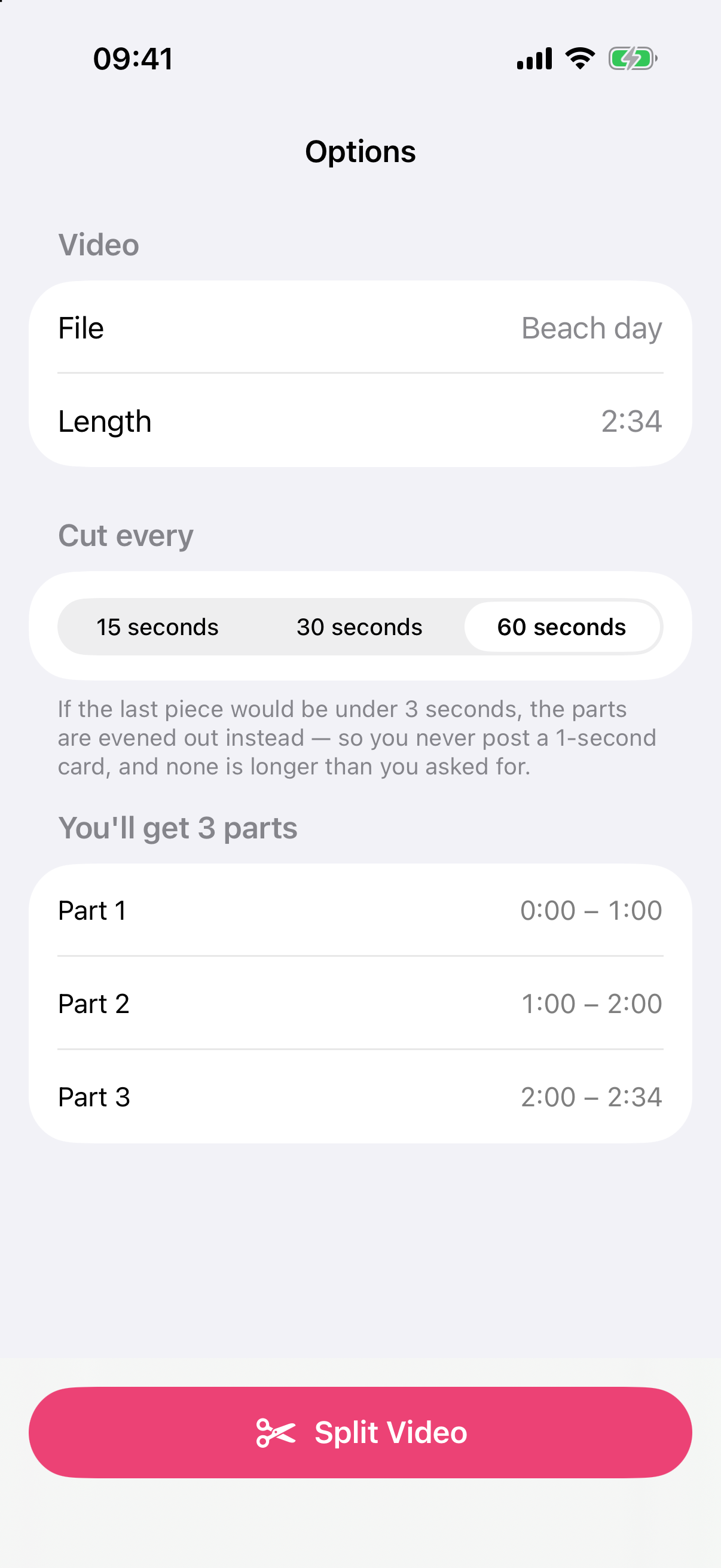 Storily screenshot
