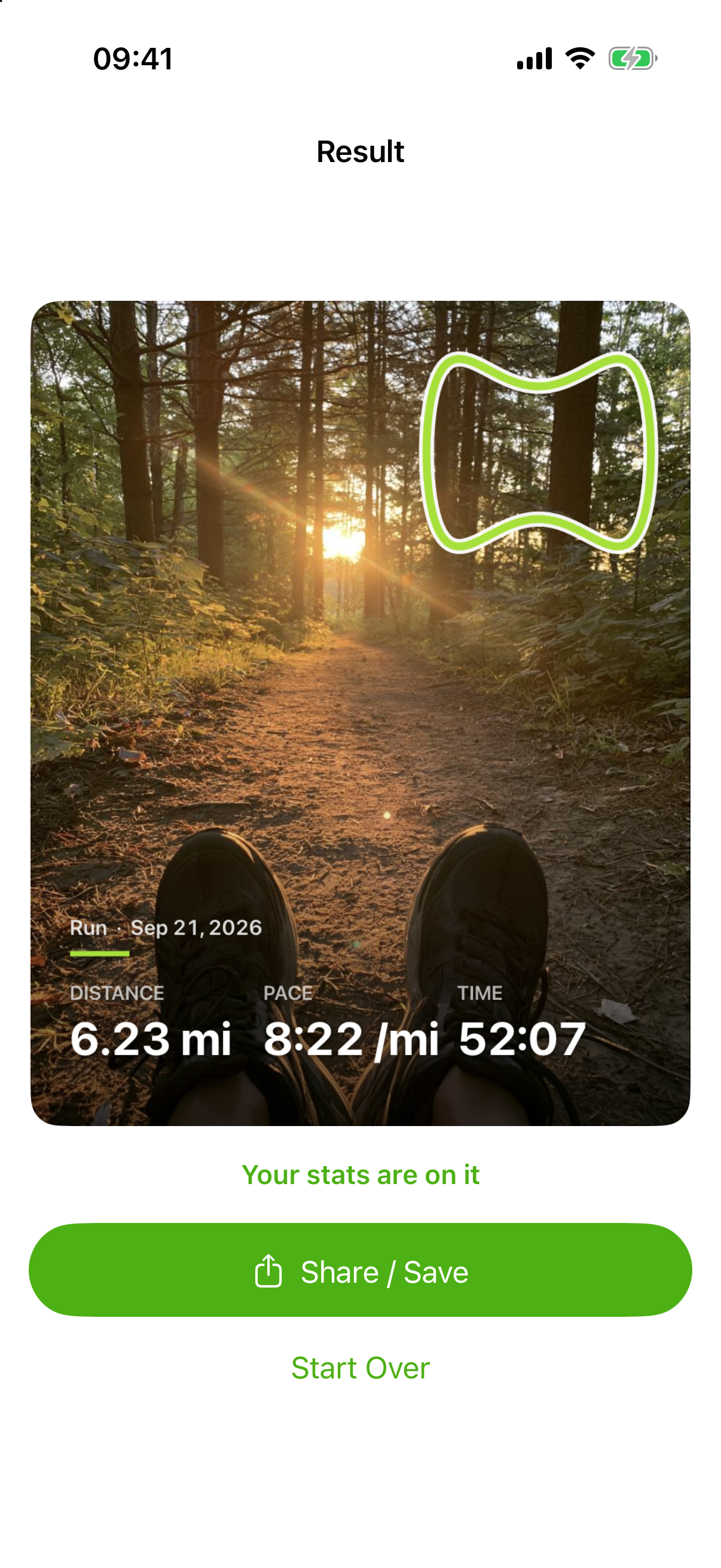 Strideshot screenshot